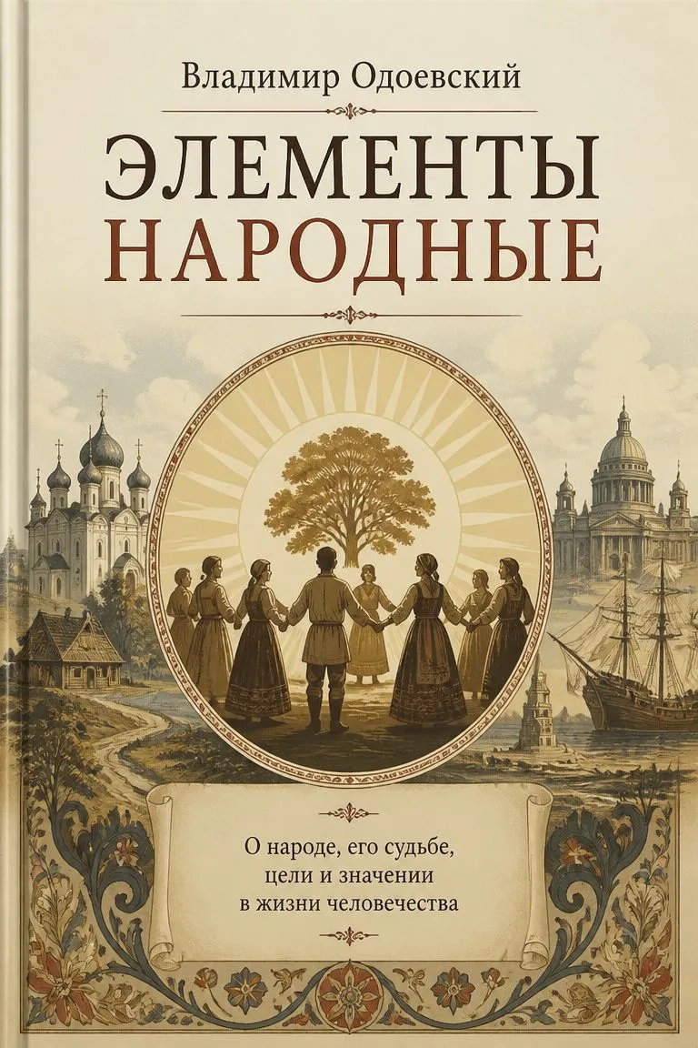 Элементы народные — обложка книги
