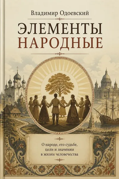 Элементы народные — обложка книги