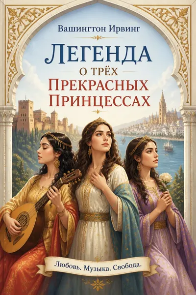 Легенда о трёх прекрасных принцессах — обложка книги