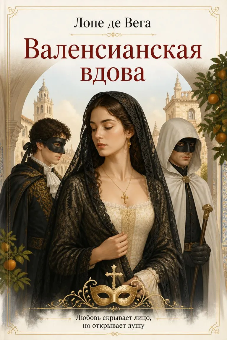 Валенсианская вдова — обложка книги