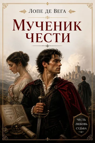 Мученик чести — обложка книги