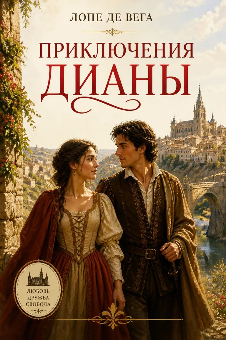 Приключения Дианы — обложка книги