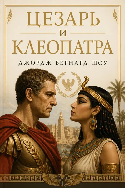 Цезарь и Клеопатра — обложка книги