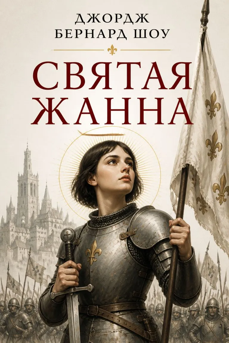 Святая Жанна — обложка книги