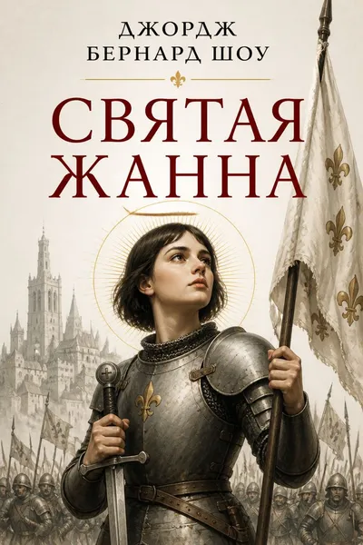 Святая Жанна — обложка книги
