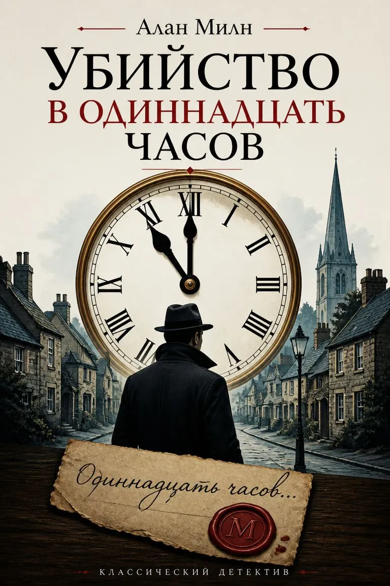Убийство в одиннадцать часов — обложка книги