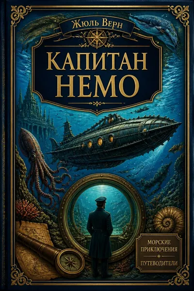 Капитан Немо — обложка книги