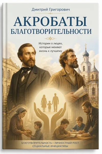 Акробаты благотворительности — обложка книги