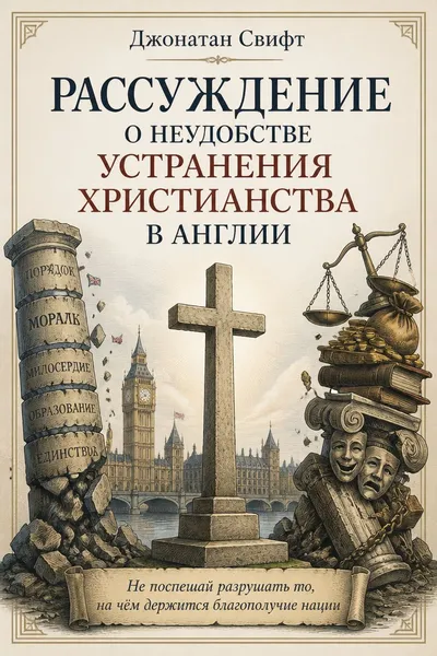 Рассуждение о неудобстве устранения христианства в Англии — обложка книги