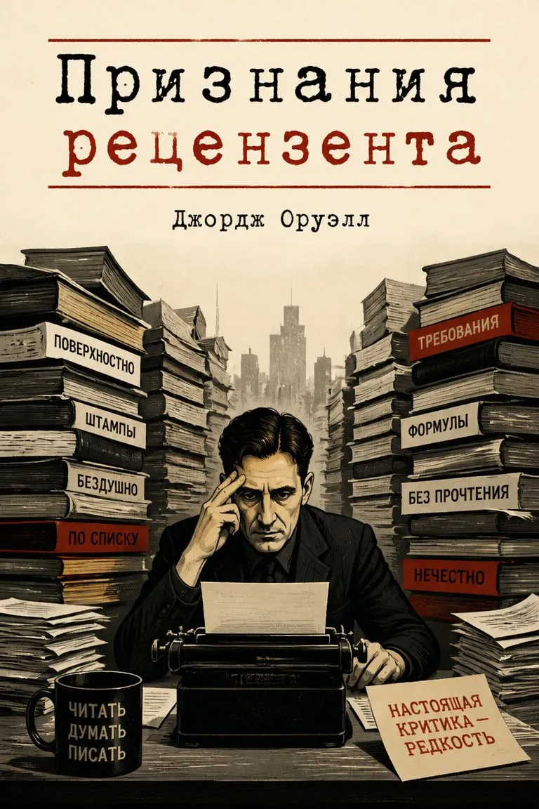 Признания рецензента — обложка книги