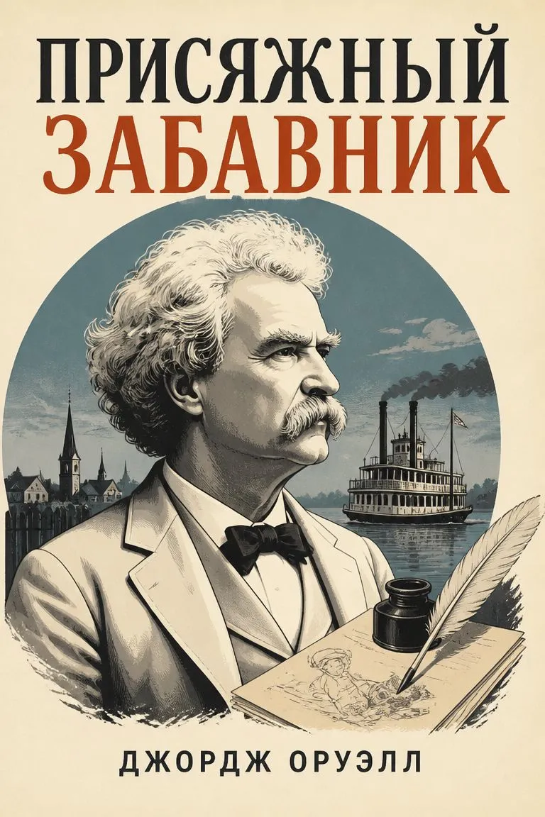 Присяжный забавник — обложка книги