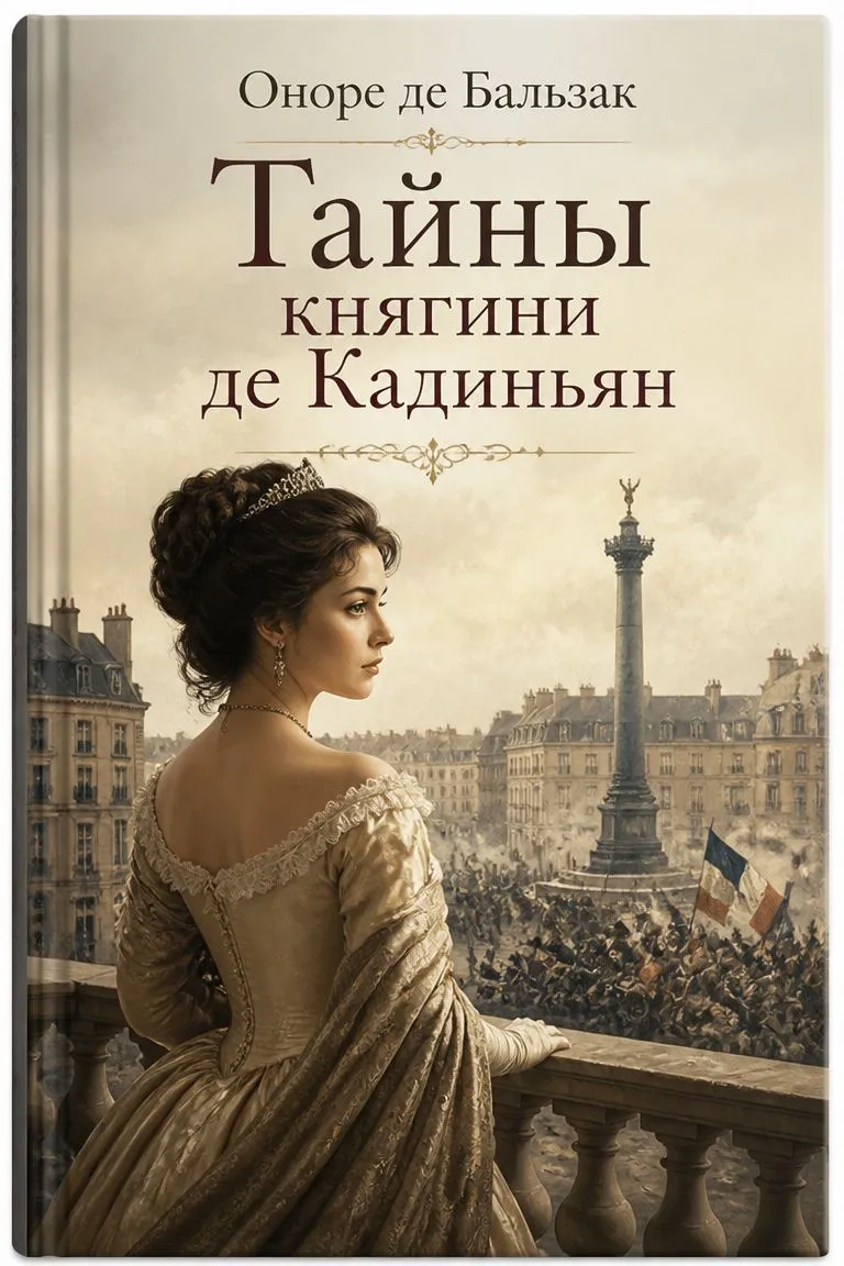 Тайны княгини де Кадиньян — обложка книги