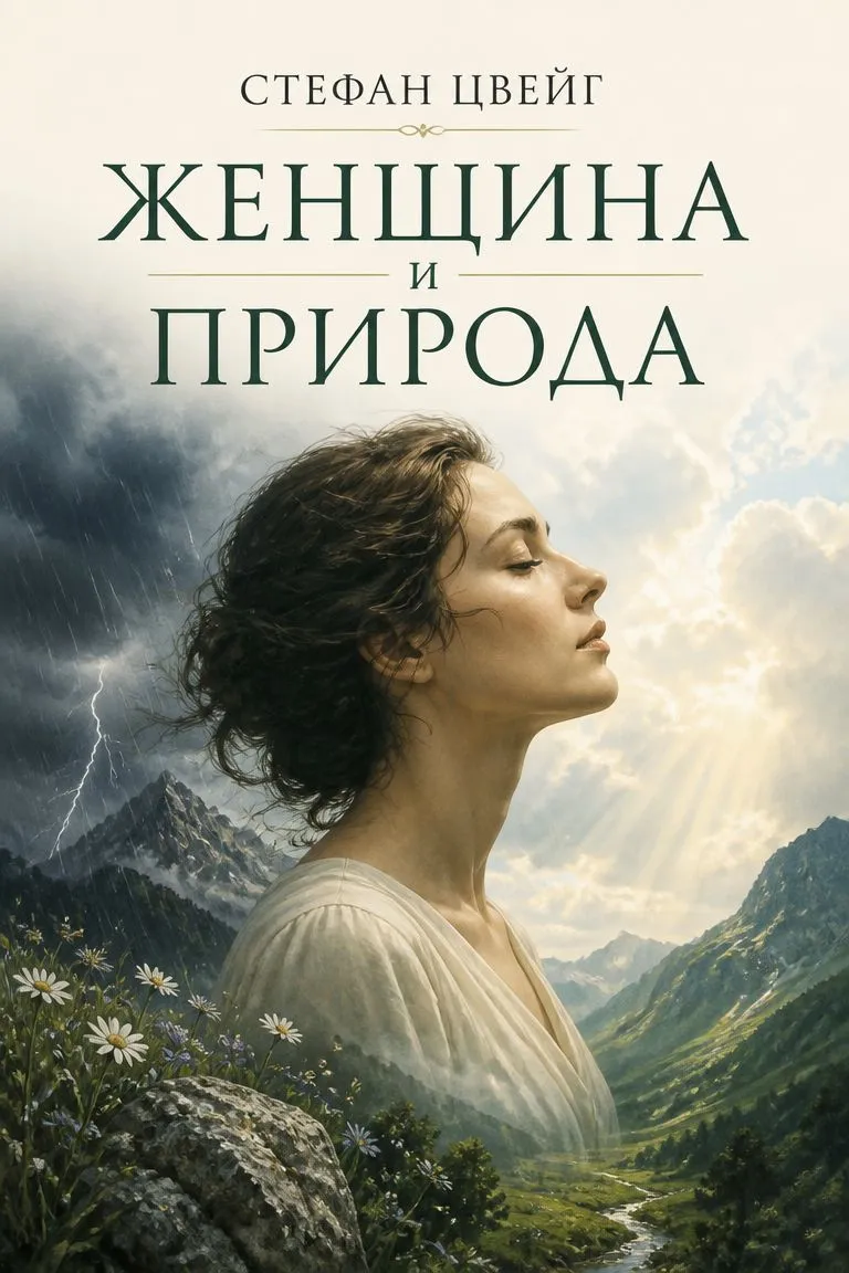 Женщина и природа — обложка книги