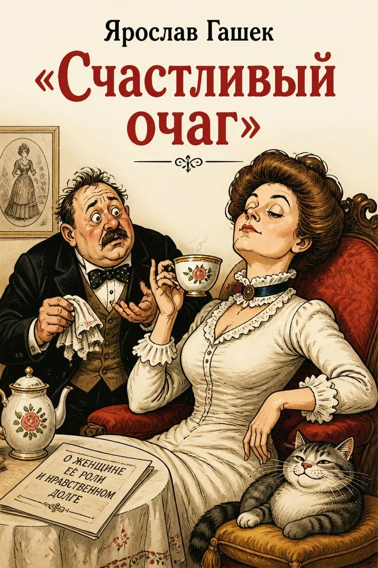 «Счастливый очаг» — обложка книги