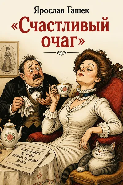 «Счастливый очаг» — обложка книги