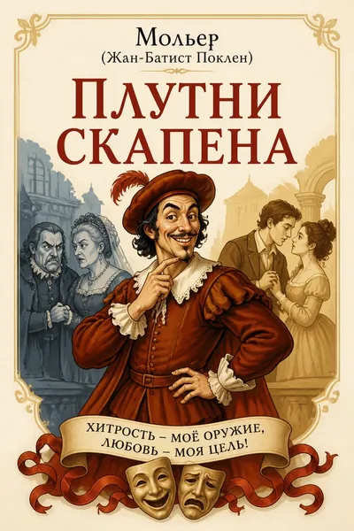 Плутни Скапена — обложка книги