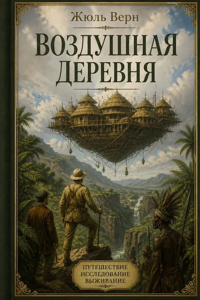 Воздушная деревня — обложка книги
