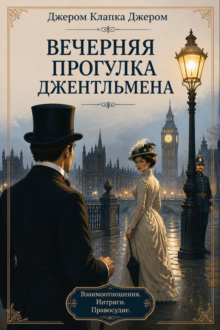 Вечерняя прогулка джентльмена — обложка книги