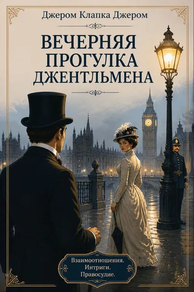 Вечерняя прогулка джентльмена — обложка книги