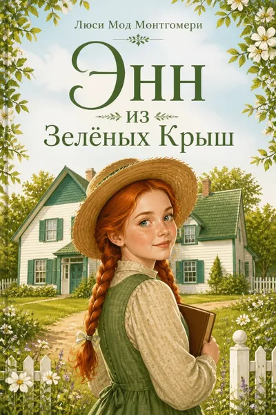 Энн из Зелёных Крыш — обложка книги
