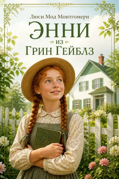 Энни из Грин Гейблз — обложка книги