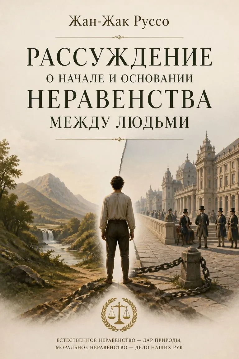 Рассуждение о начале и основании неравенства между людьми — обложка книги