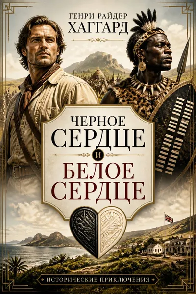 Черное Сердце и Белое Сердце — обложка книги