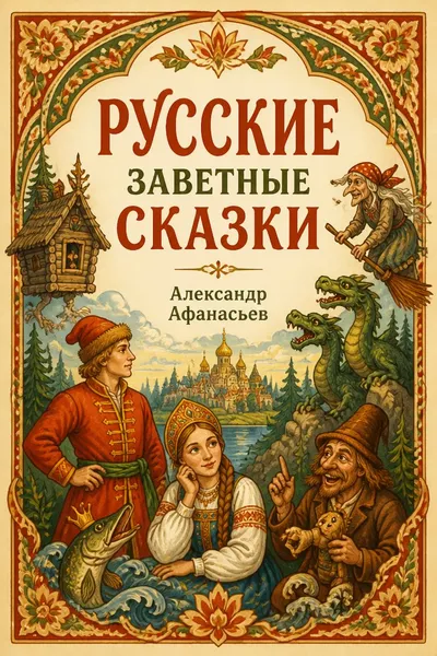 Русские заветные сказки — обложка книги