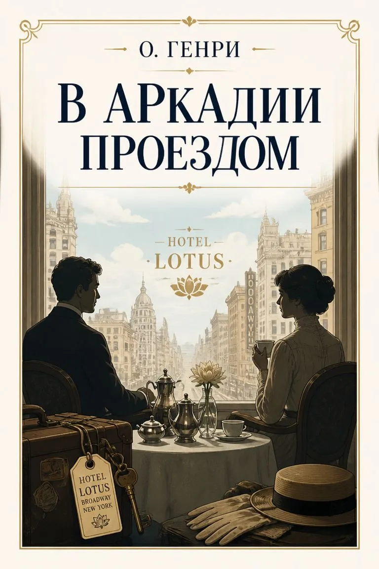 В Аркадии проездом — обложка книги