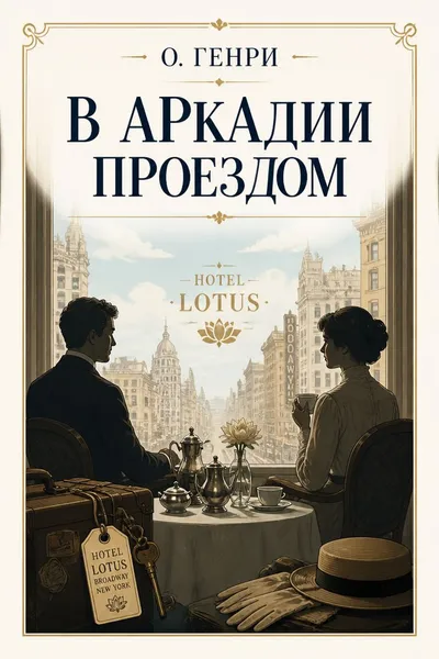В Аркадии проездом — обложка книги