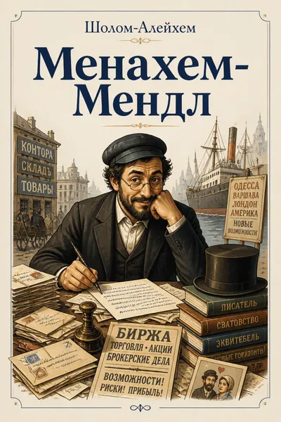 Менахем-Мендл — обложка книги
