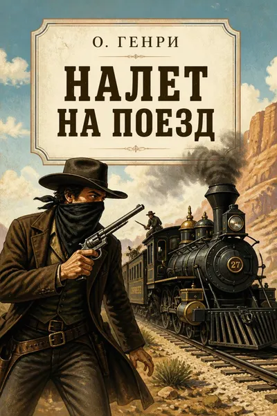 Налет на поезд — обложка книги