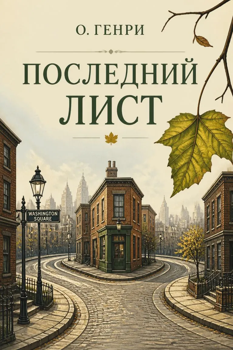 Последний лист — обложка книги