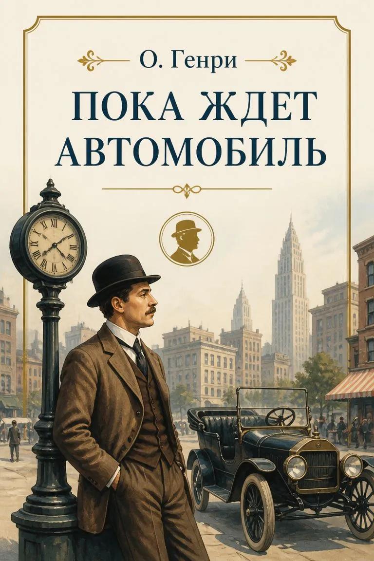 Пока ждет автомобиль — обложка книги