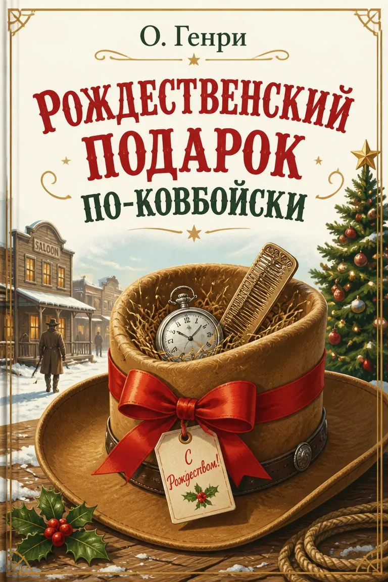 Рождественский подарок по-ковбойски — обложка книги