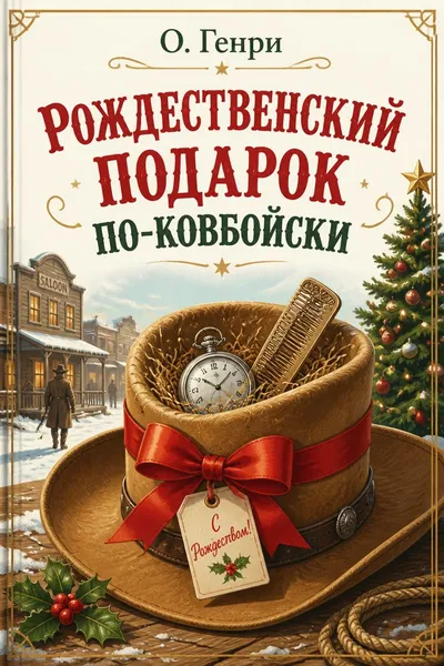 Рождественский подарок по-ковбойски — обложка книги