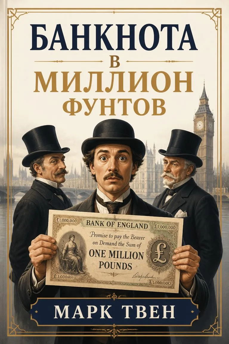 Банкнота в миллион фунтов — обложка книги