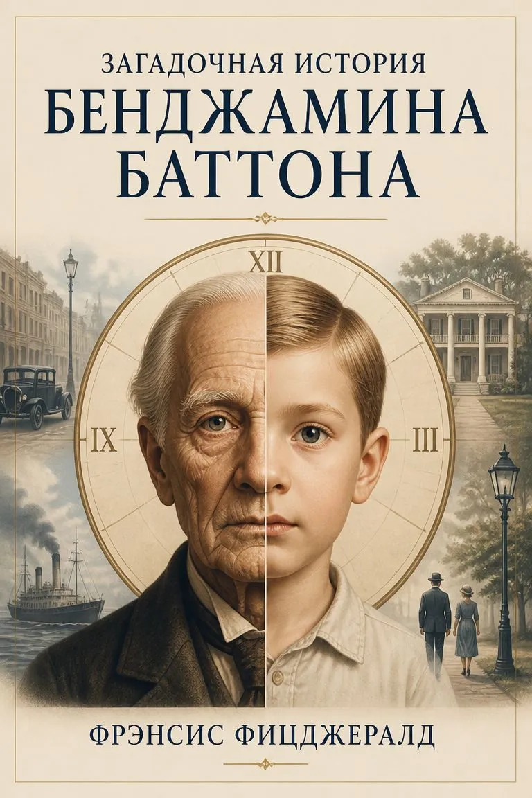 Загадочная история Бенджамина Баттона — обложка книги