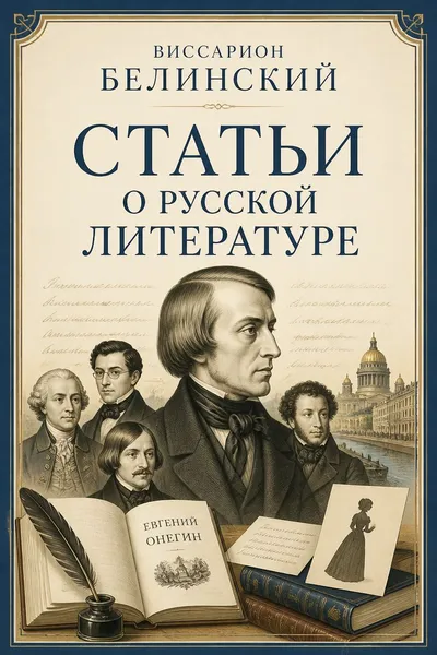 Статьи о русской литературе — обложка книги