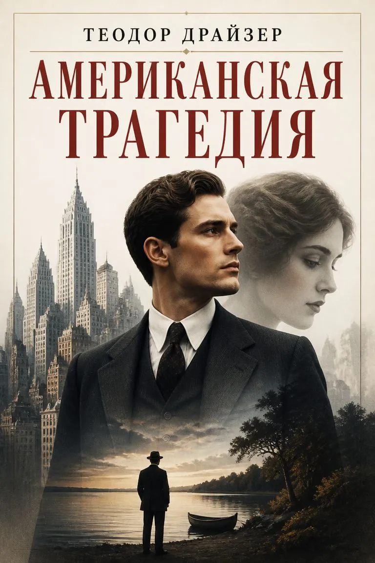 Американская трагедия — обложка книги