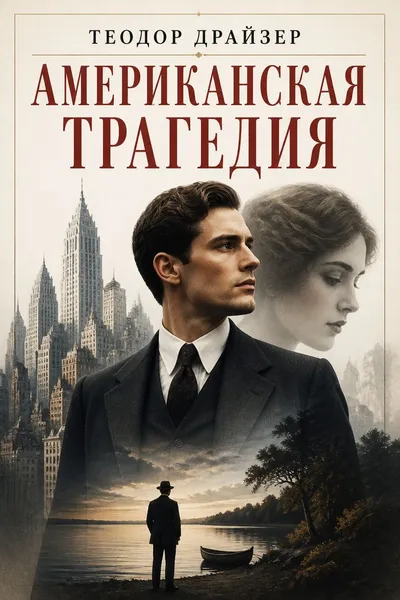 Американская трагедия — обложка книги