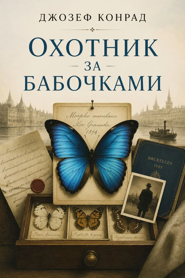 Охотник за бабочками — обложка книги
