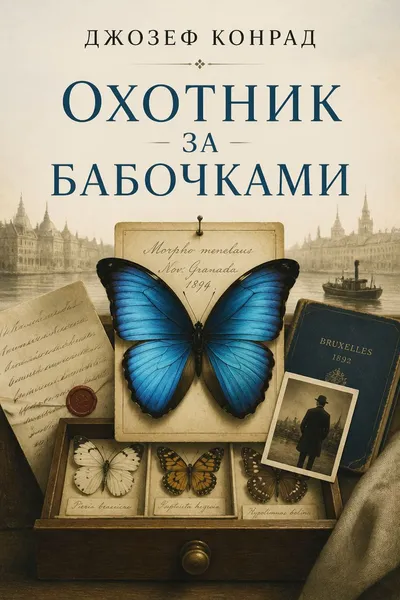 Охотник за бабочками — обложка книги