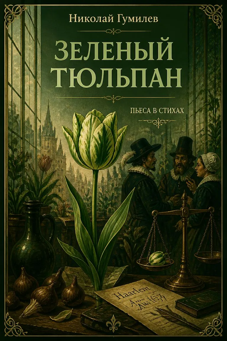 Зеленый тюльпан — обложка книги