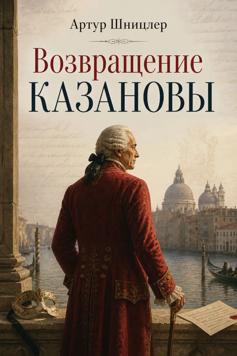 Возвращение Казановы — обложка книги