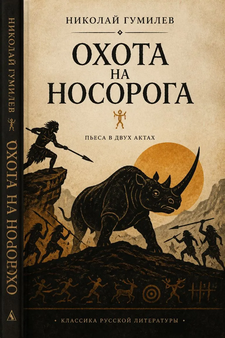 Охота на носорога — обложка книги