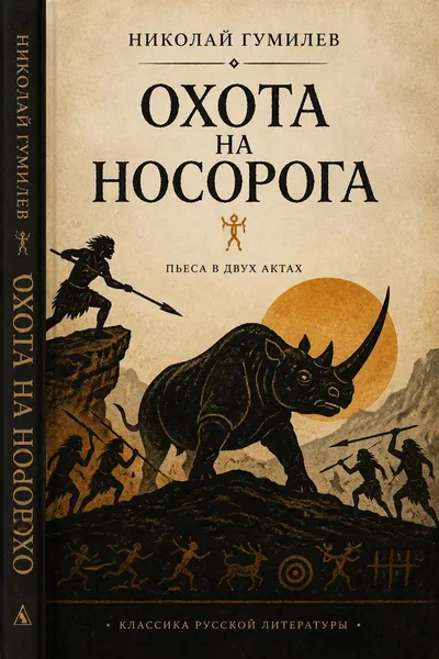 Охота на носорога — обложка книги