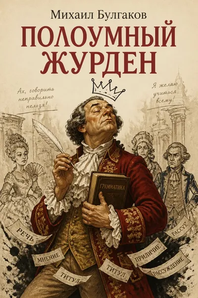 Полоумный Журден — обложка книги