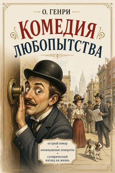 Комедия любопытства — обложка книги