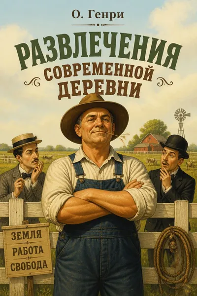 Развлечения современной деревни — обложка книги